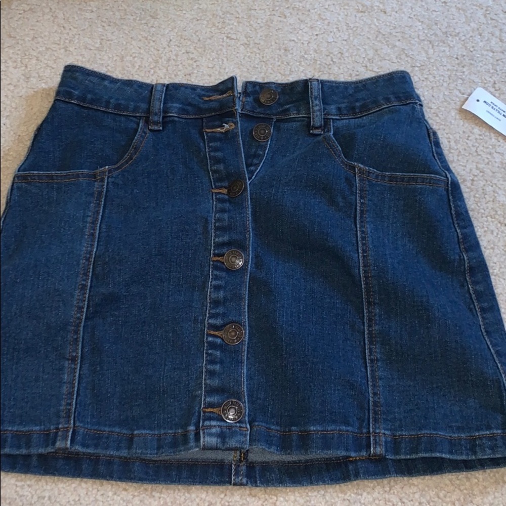 Womens jean skirt